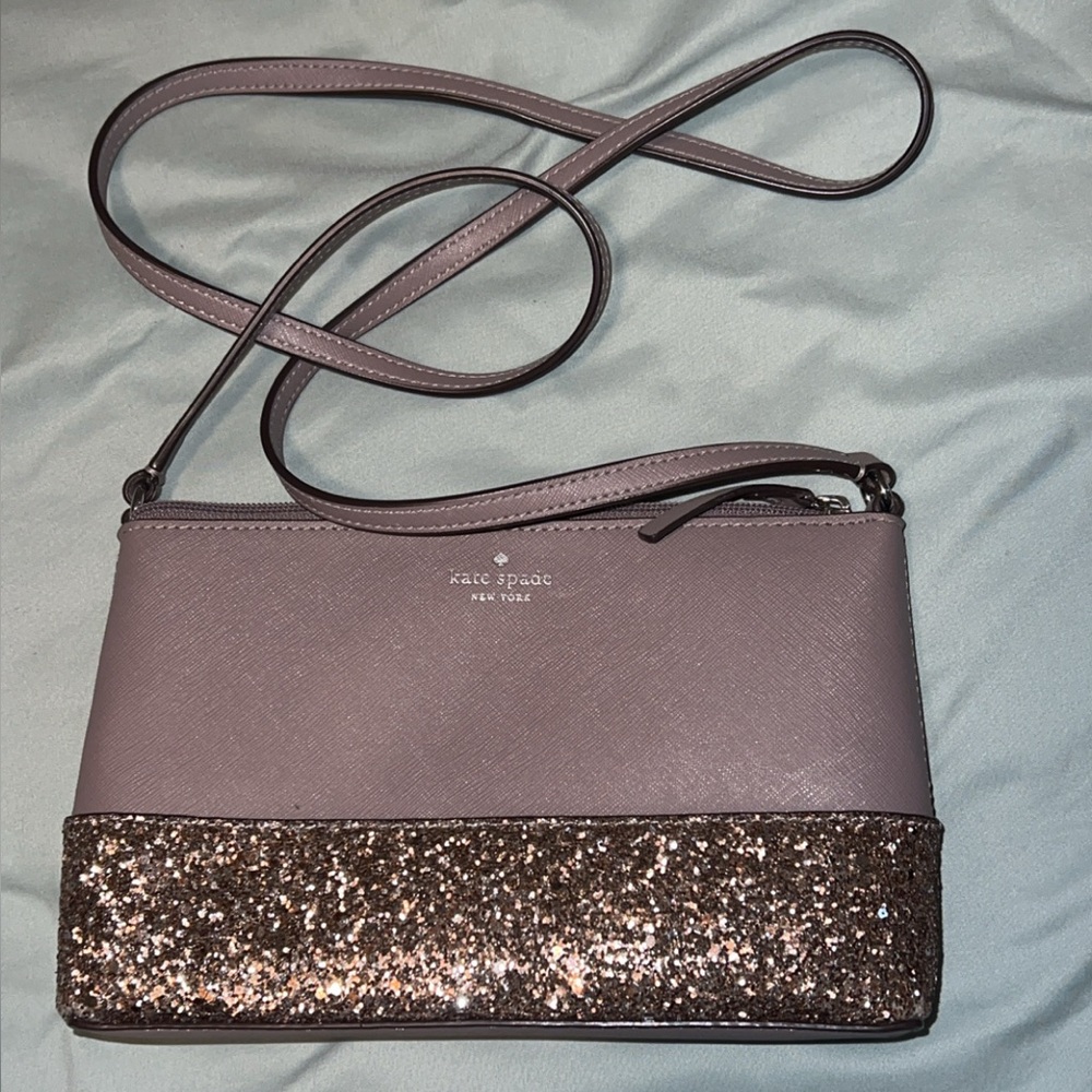 Kate Spade Crossbody Bag with Glitter Accent